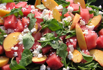 Watermelon Feta Salad by Smithtown, Suffolk County Caterer