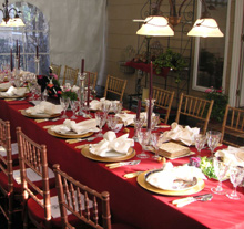 Passover Dinner - Table - Suffolk County, Long Island